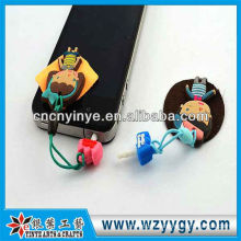 2013 design anti dust plug with cleaner for promotion from factory